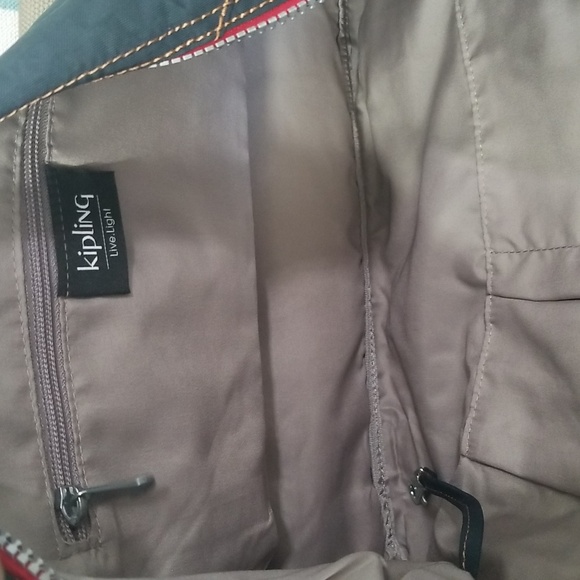 Kipling Art Satchel In True Navy C - Picture 8 of 16